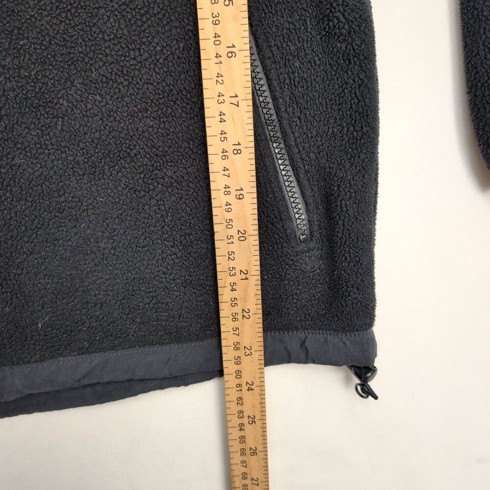 The North Face Women's Fleece Zip Jacket Size M Black - Picture 12 of 12